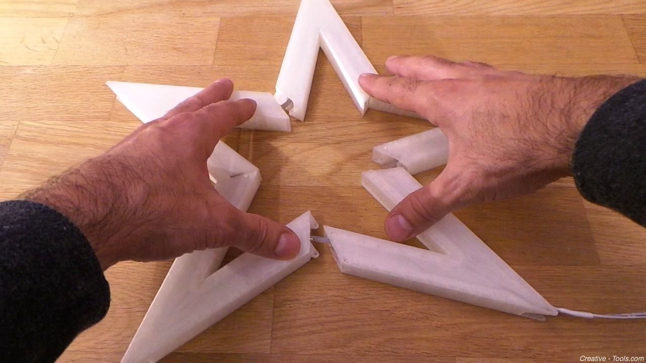 Vega - The LED-lit Christmas Star Free 3D print model_23