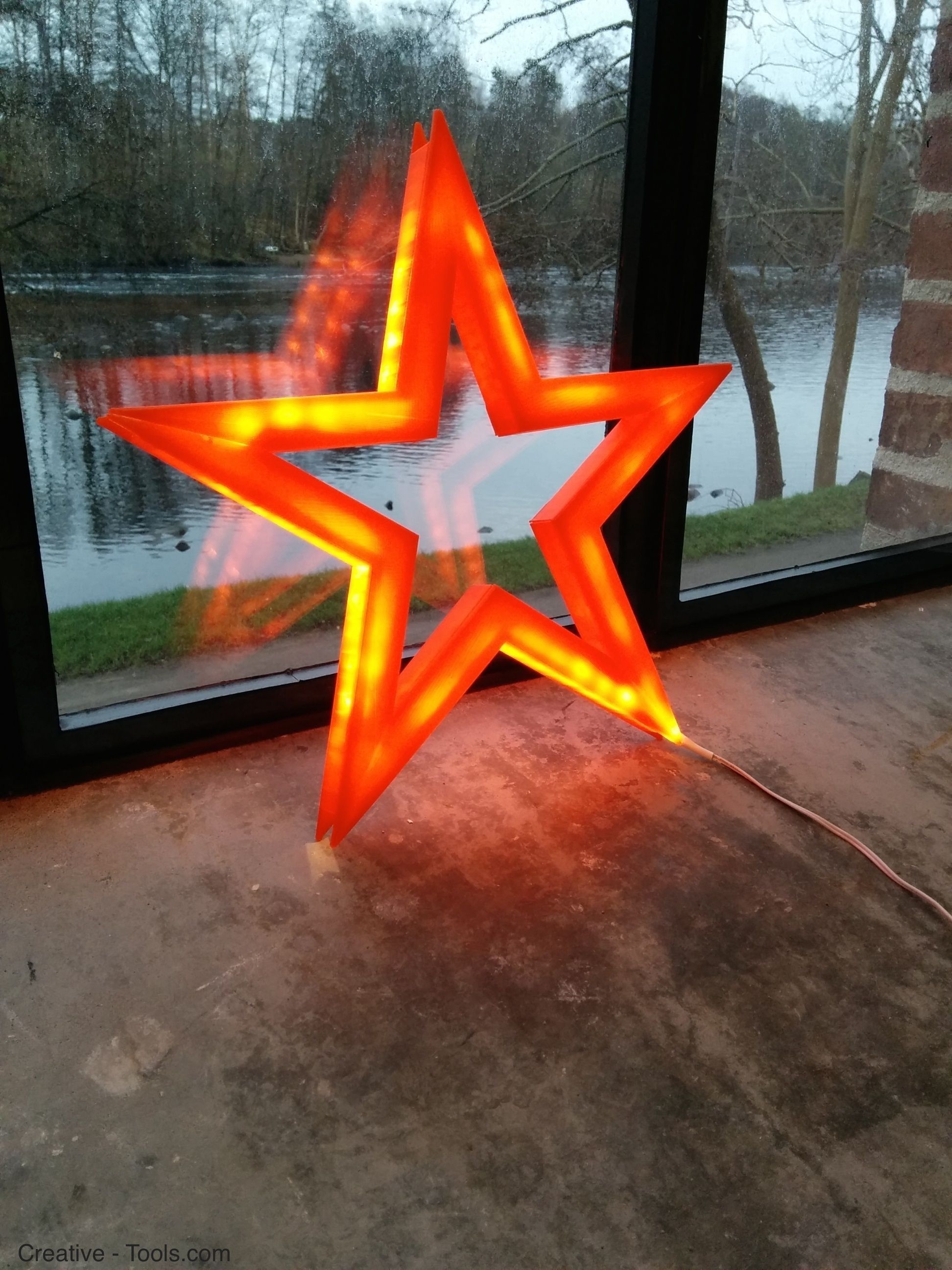 Vega - The LED-lit Christmas Star Free 3D print model_2