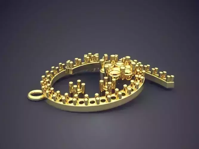 Curved Pendant ZA-PN-3958