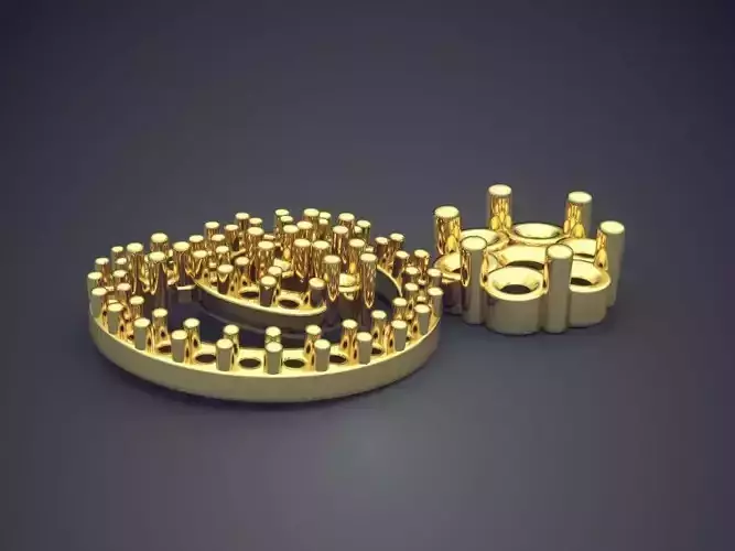 Swirl Shape Pendant ZA-PN-3956