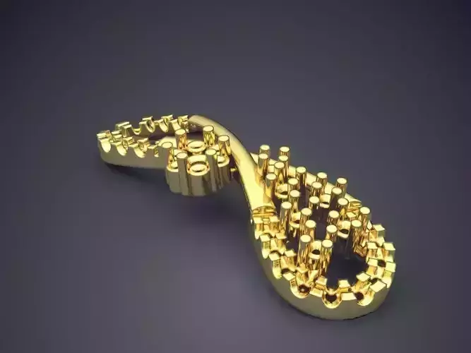 Pendant ZA-PN-3946 3D print model