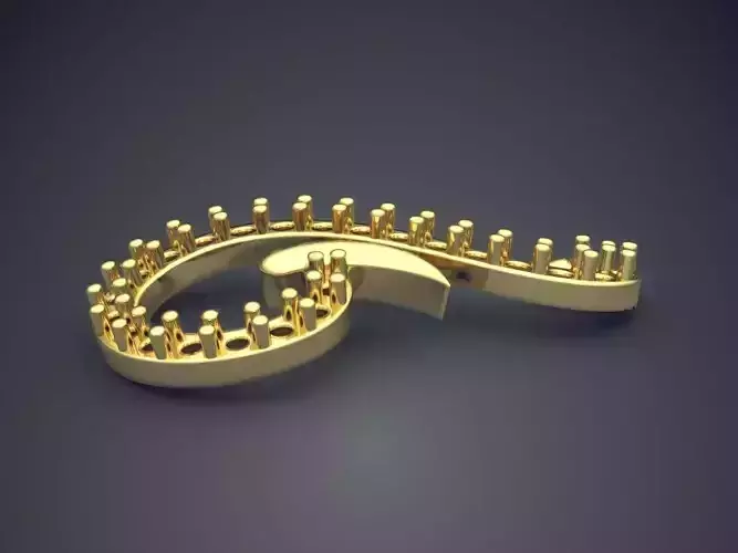 Curved Pendant ZA-PN-3931