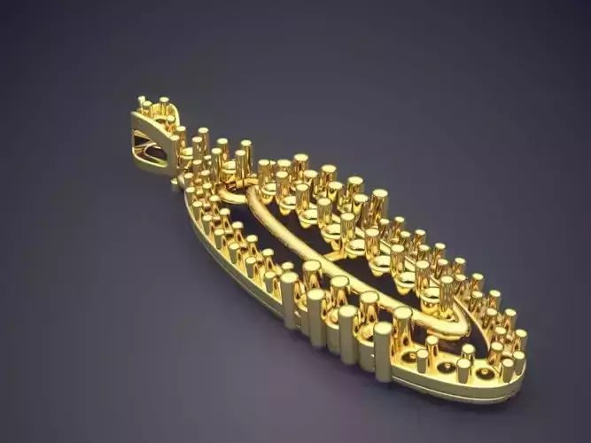 Pendant ZA-PN-3904 3D print model