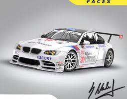 BMW M3 GT 3D Model