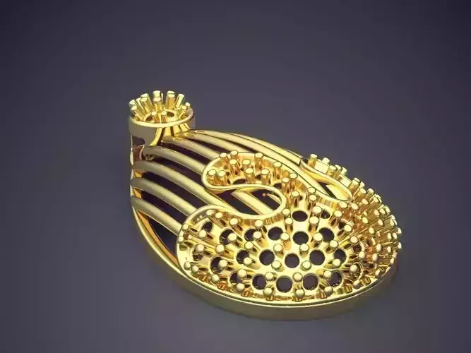 Pendant ZA-PN-3875 3D print model
