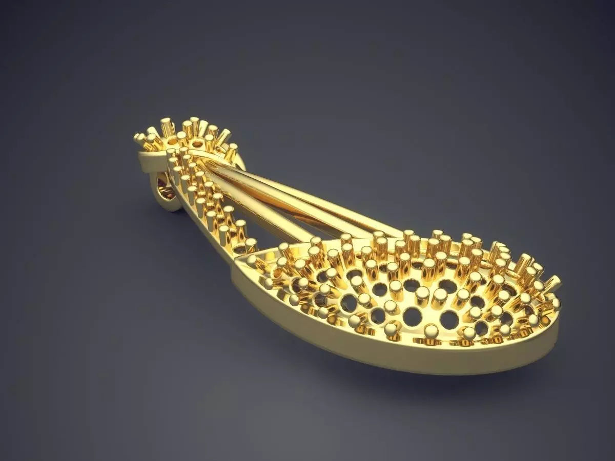 Pendant ZA-PN-3874 3D print model