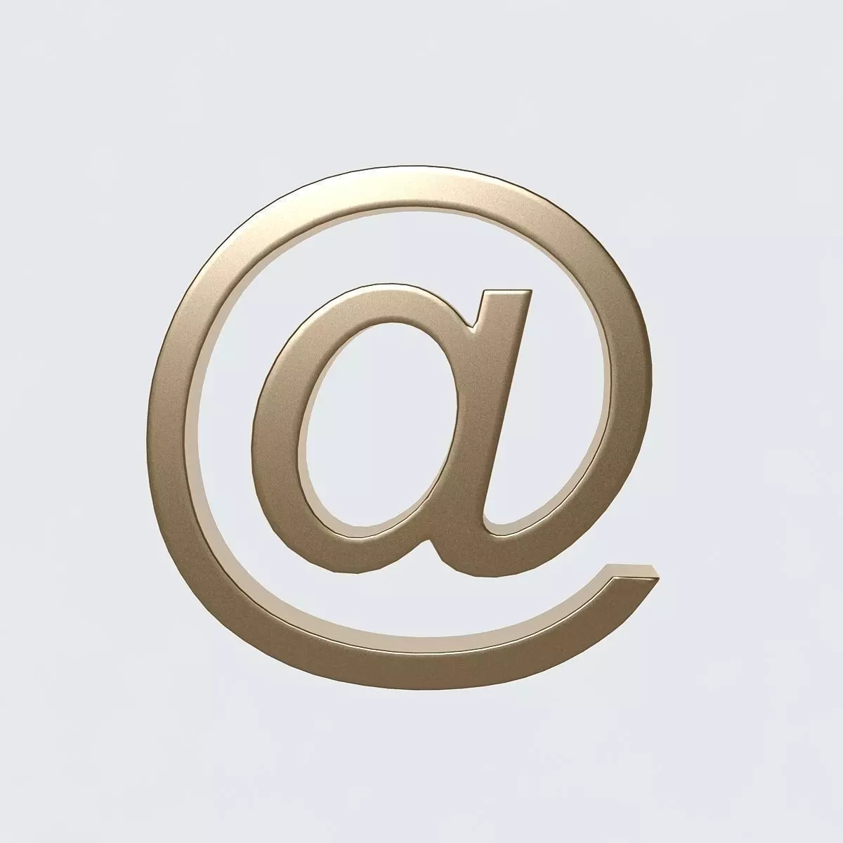 At simbol 3D model_0