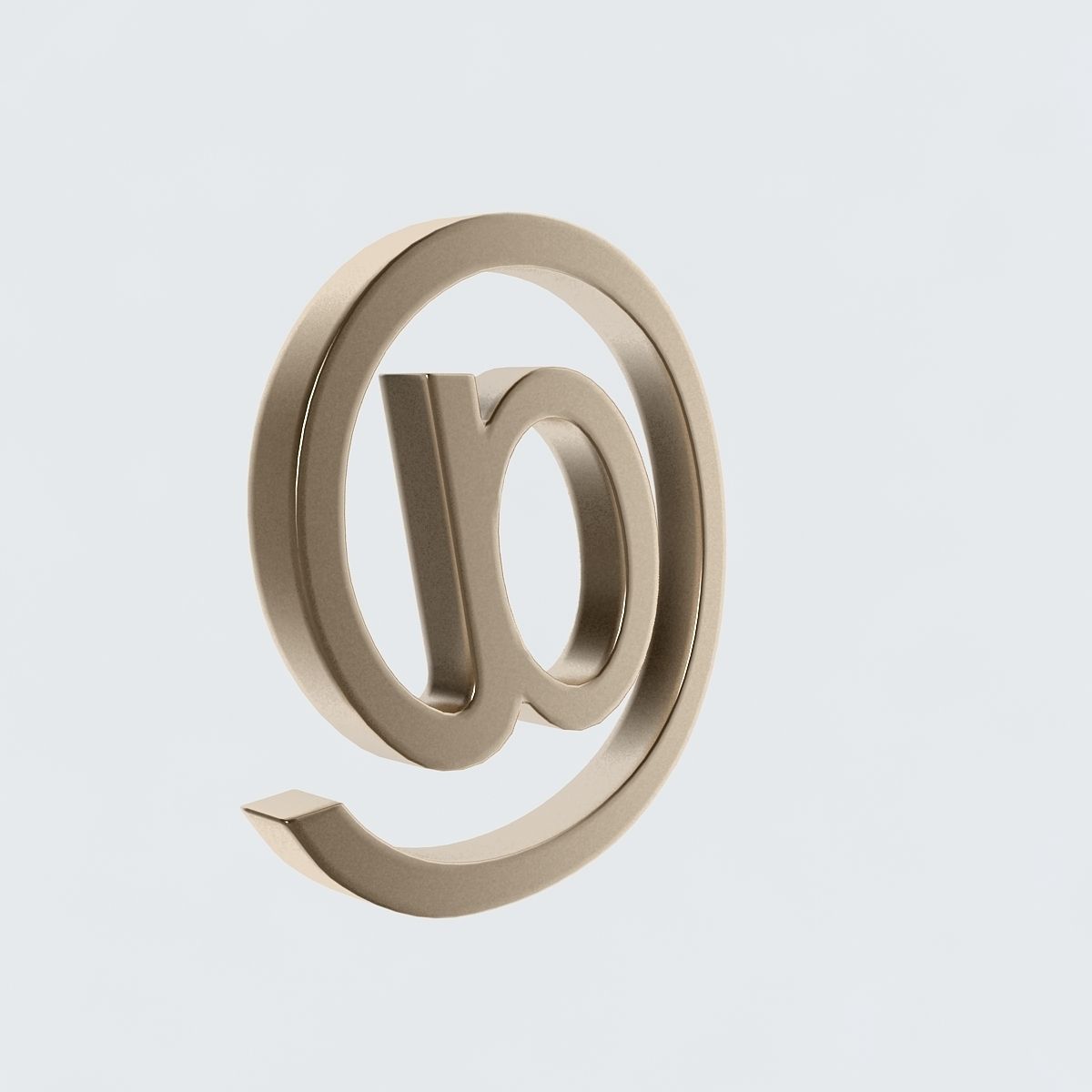 At simbol 3D model_2