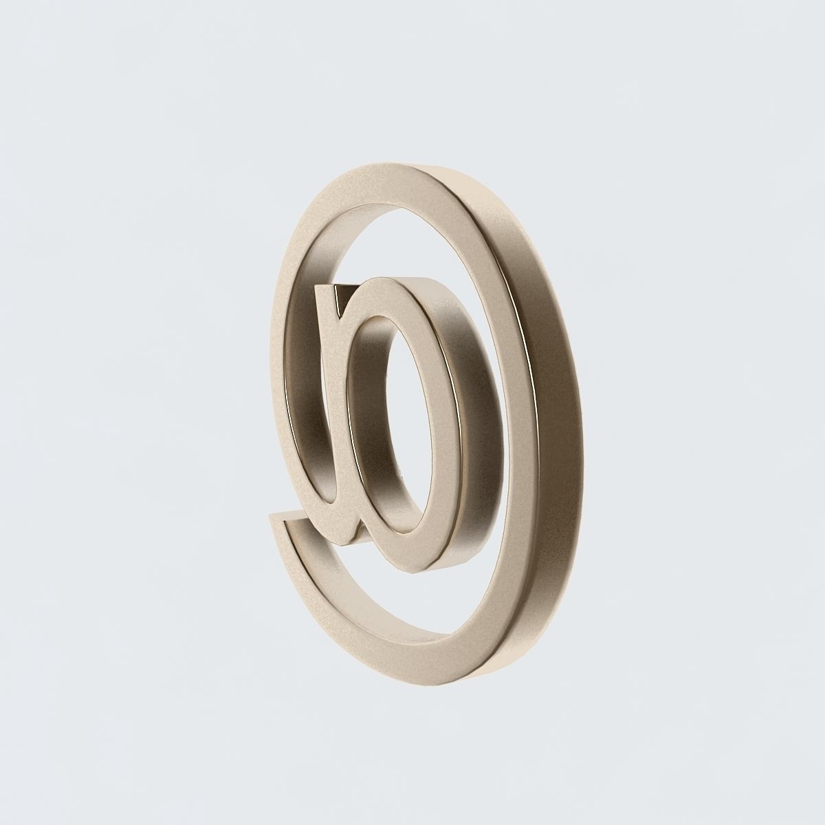 At simbol 3D model_1