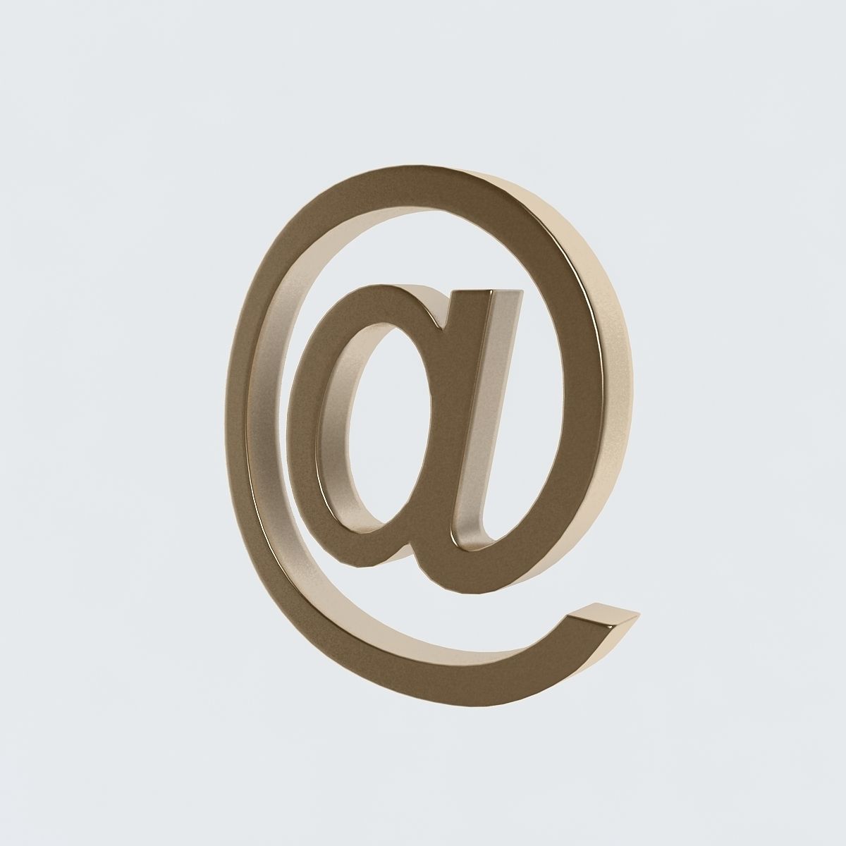 At simbol 3D model_4