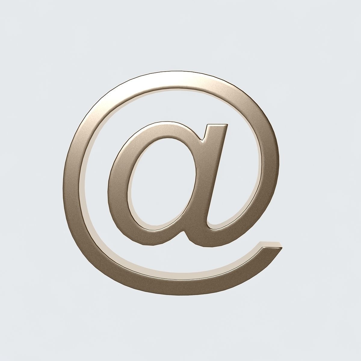 At simbol 3D model_7