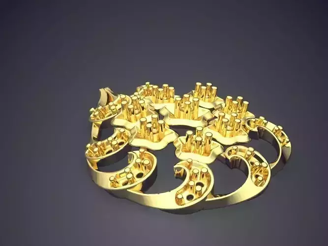 Pendant ZA-PN-3336 3D print model