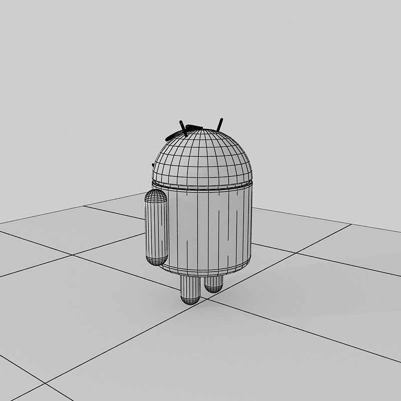 Android cosak 3D model_14