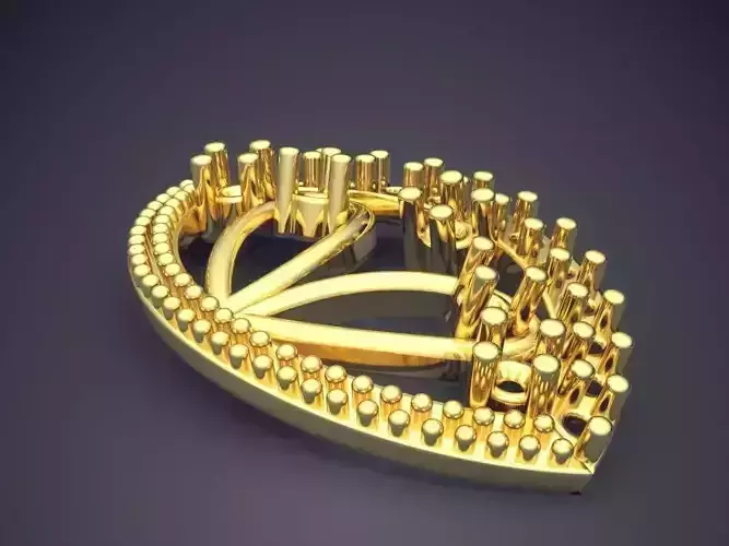 Pendant ZA-PN-3303 3D print model