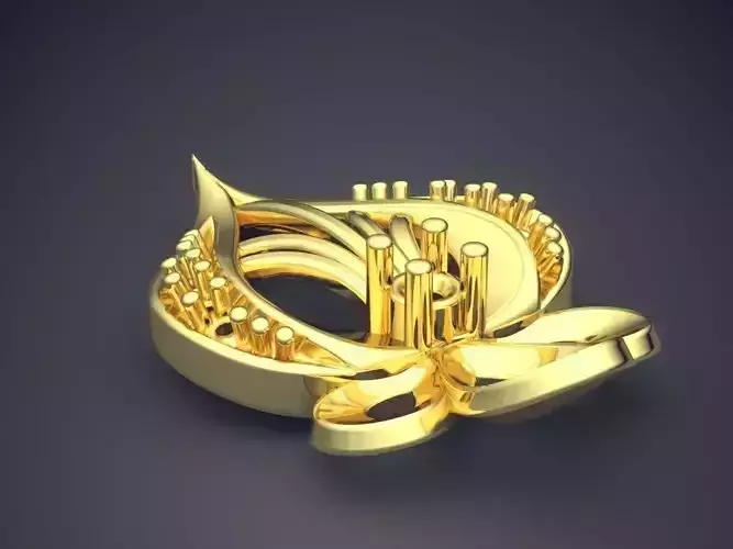 Pendant ZA-PN-3284 3D print model