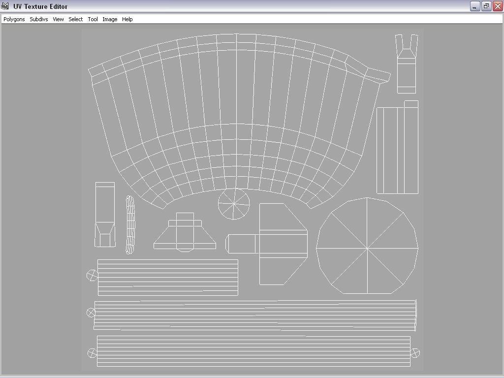 LED element Low-poly 3D model_6