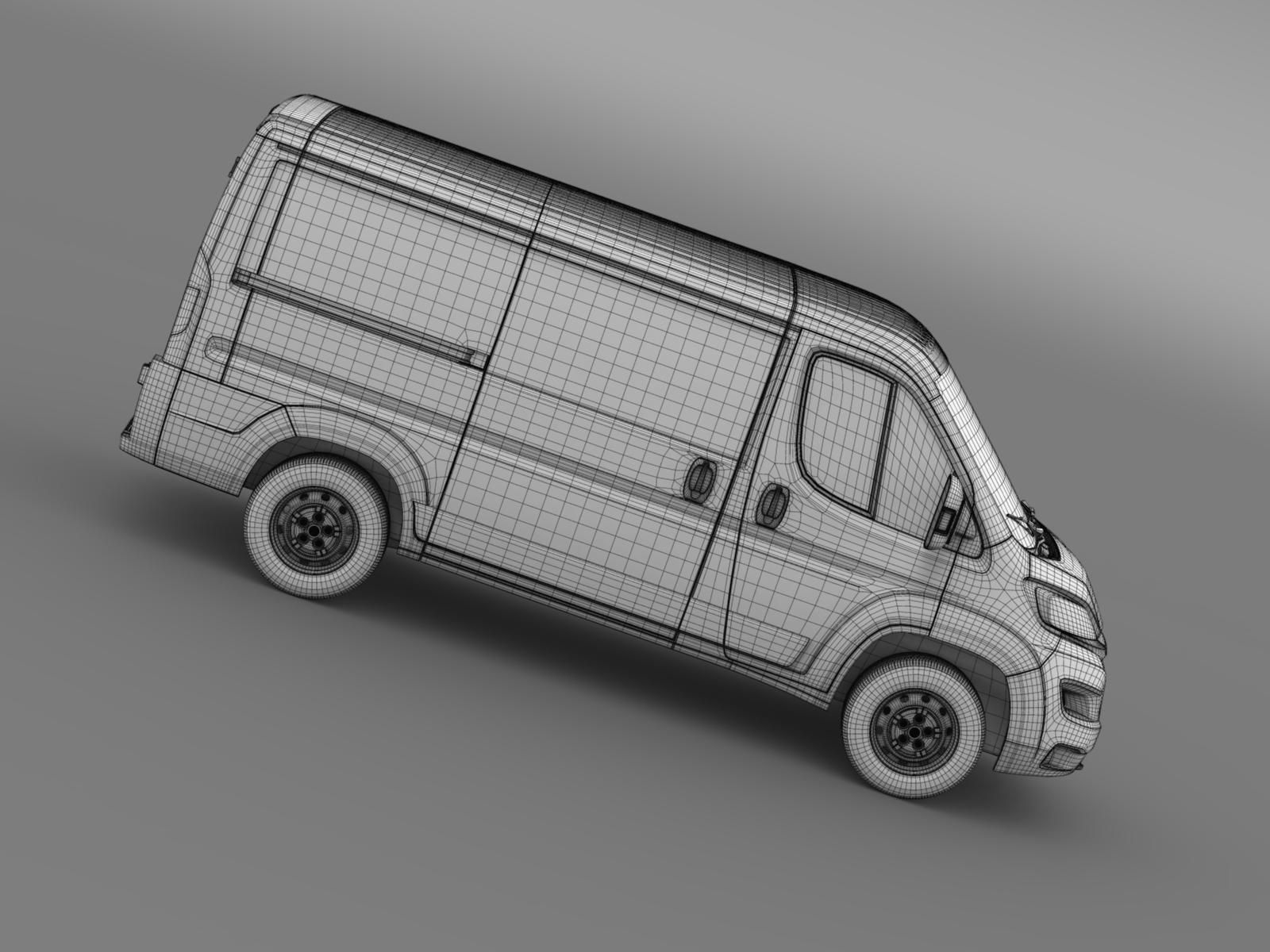 Fiat Ducato Van L1H1 2017 3D model_14