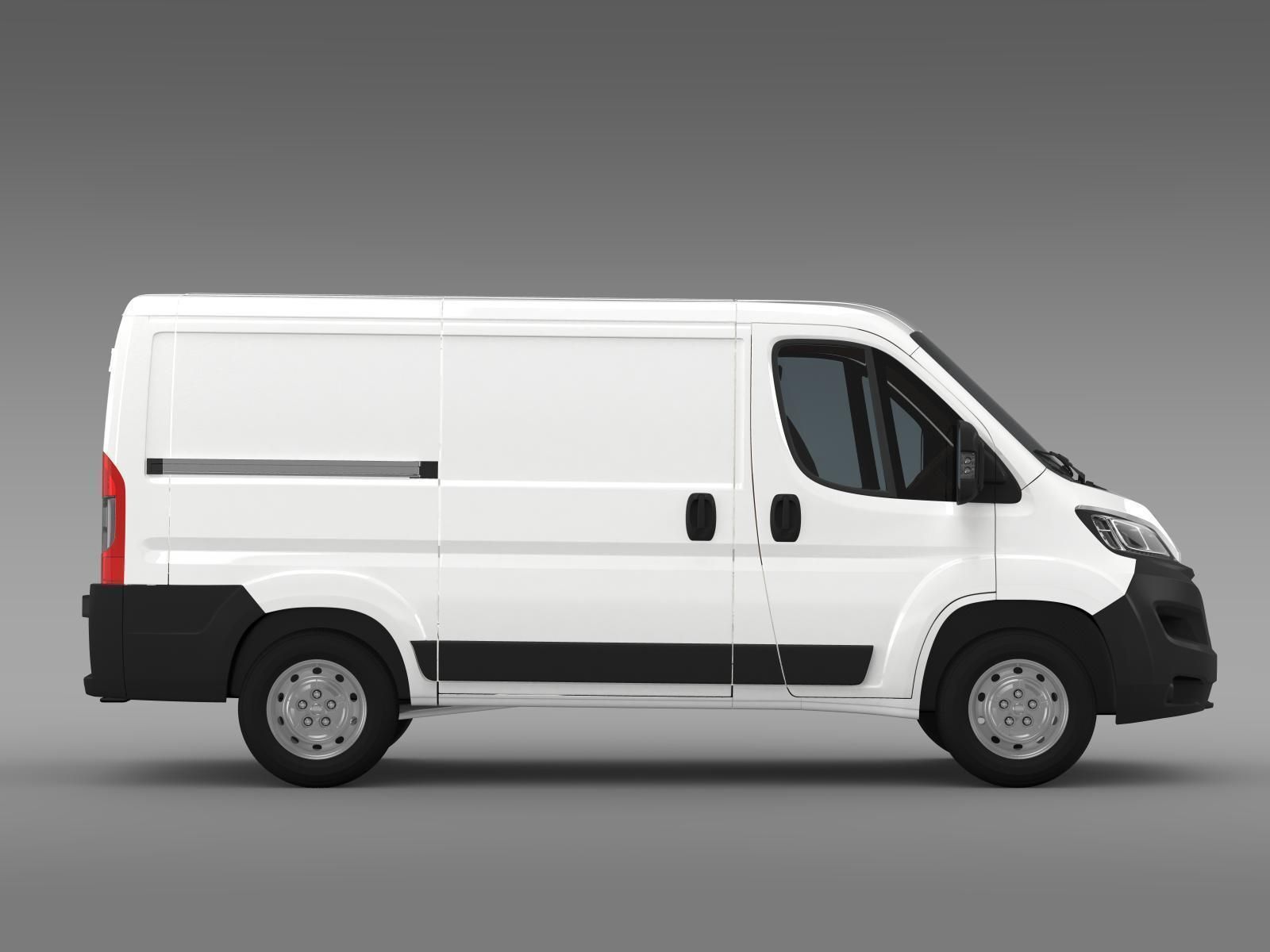 Fiat Ducato Van L1H1 2017 3D model_2