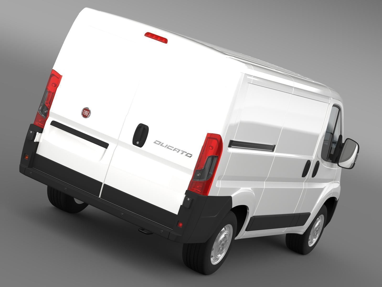 Fiat Ducato Van L1H1 2017 3D model_7