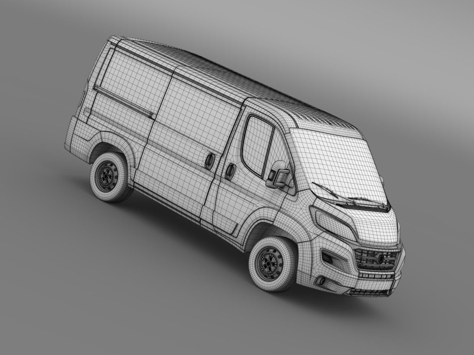 Fiat Ducato Van L1H1 2017 3D model_17