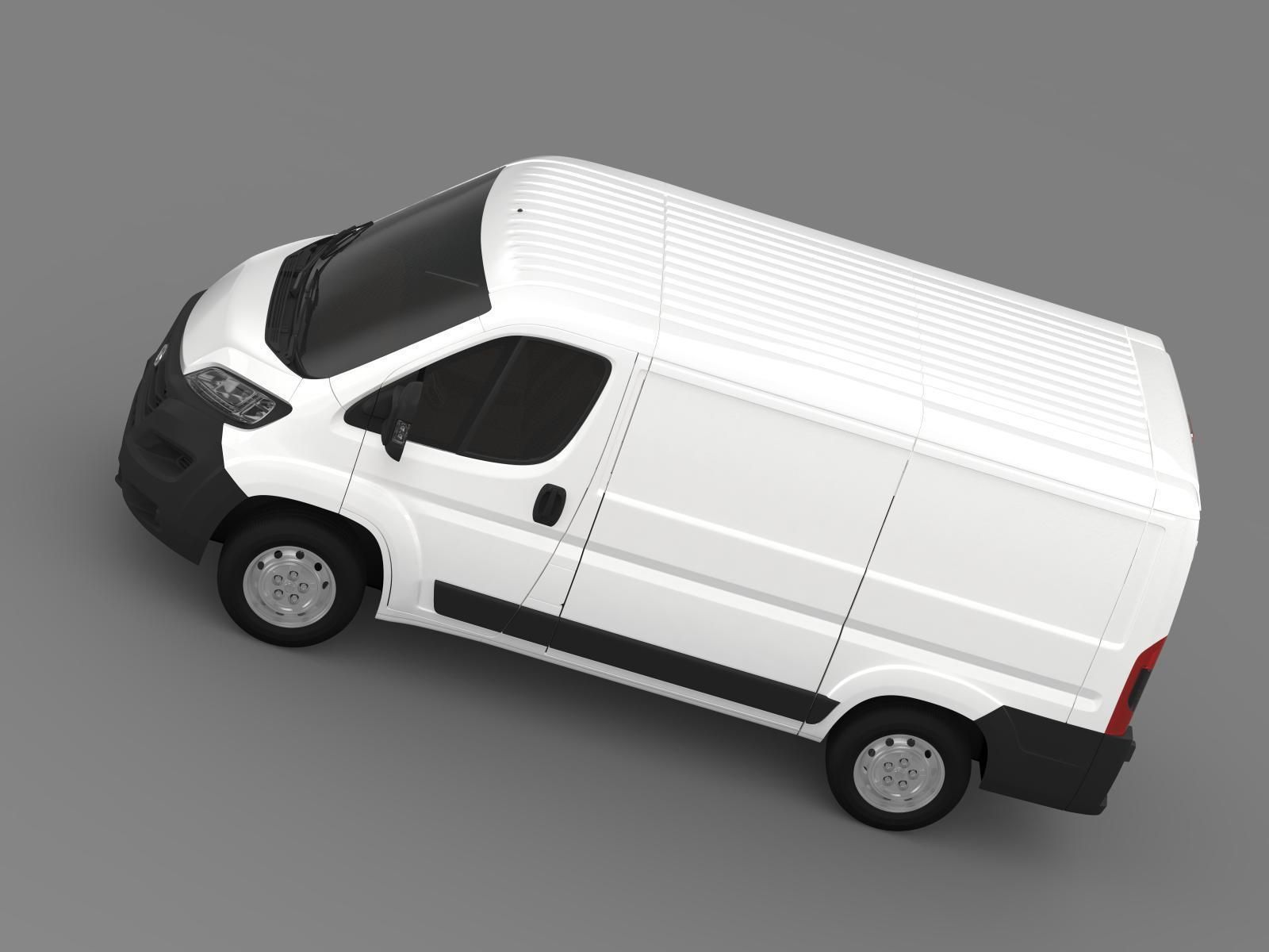 Fiat Ducato Van L1H1 2017 3D model_9