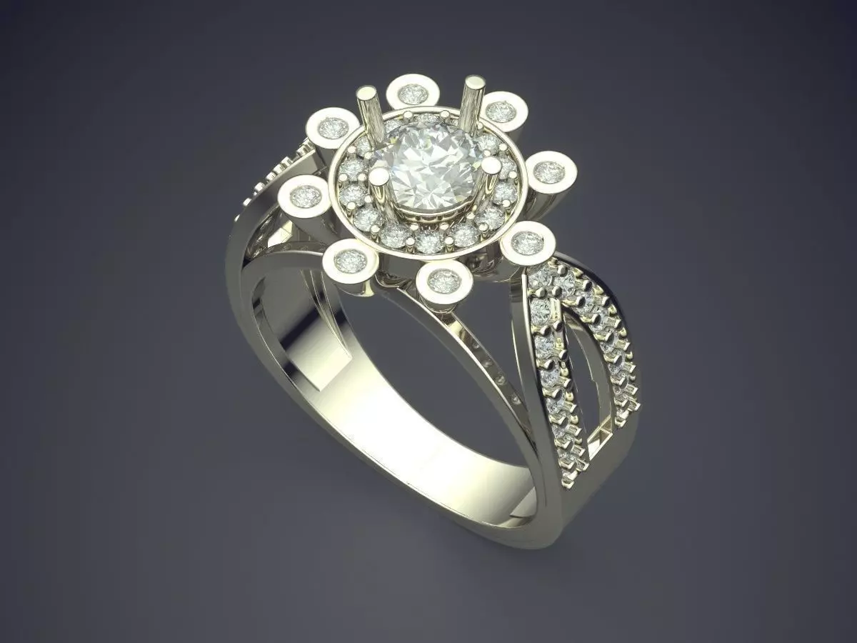 Ring VJR79 3D print model_1