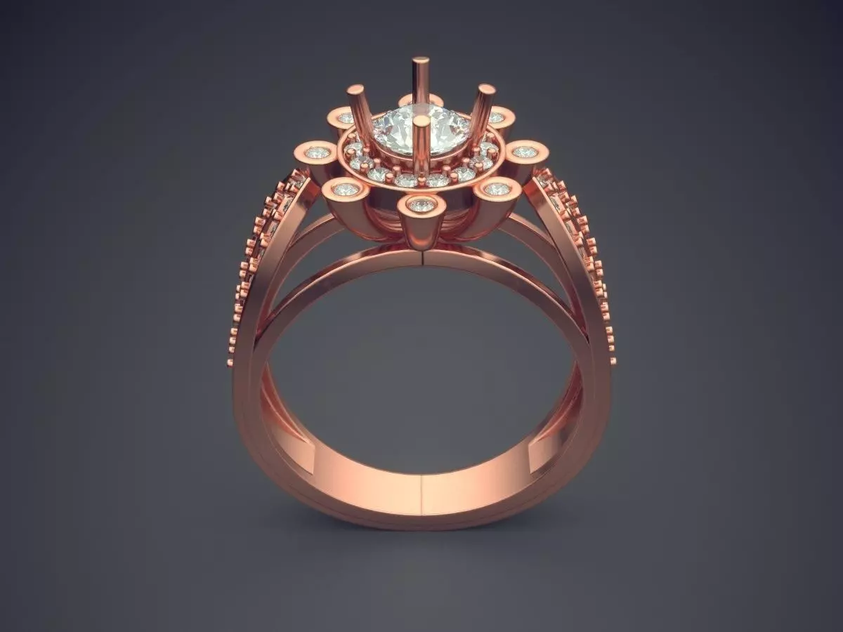 Ring VJR79 3D print model_2