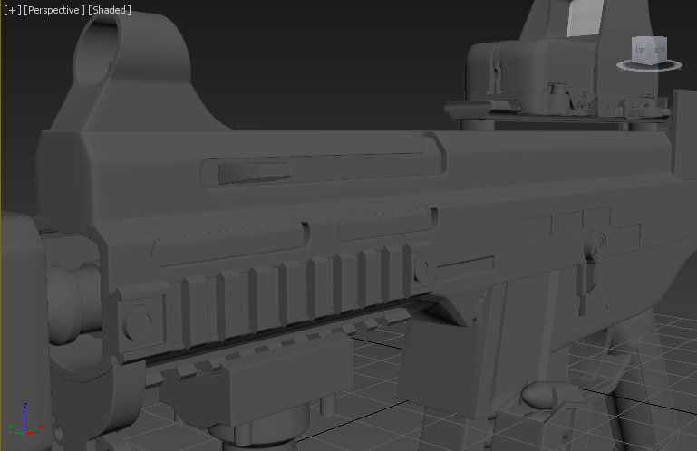 HK UMP Low-poly 3D model_5