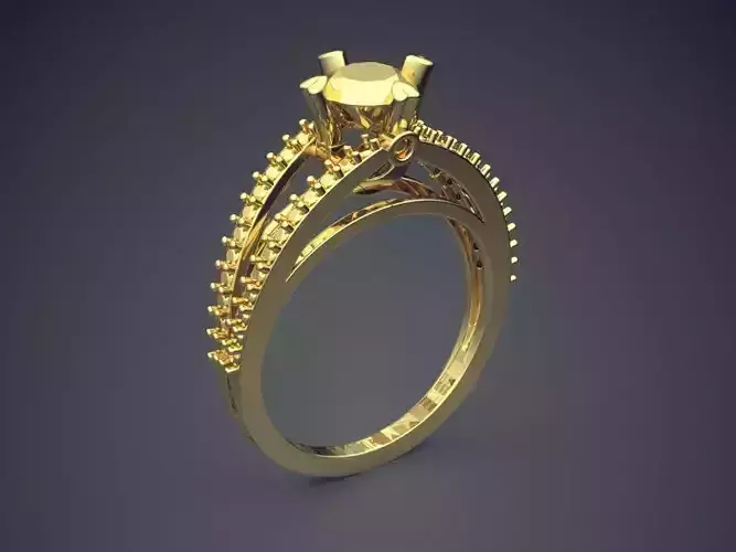 Detailed Ring VJR129 3D print model