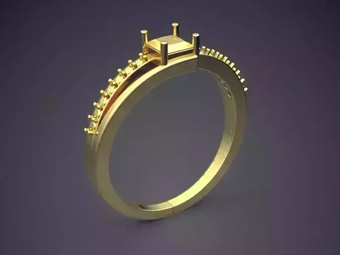 Detailed Ring VJR111 3D print model