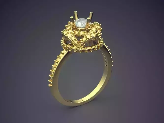 Ring With Diamonds VJR107