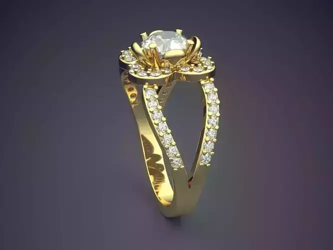 Ring With Diamonds VJR105