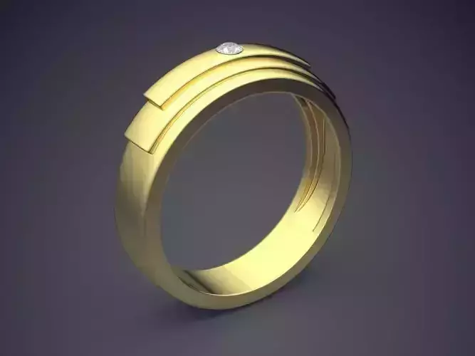 Engraved Ring 3D print model