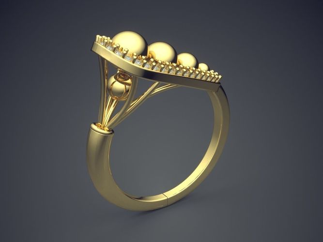 Unique Ring  3D print model