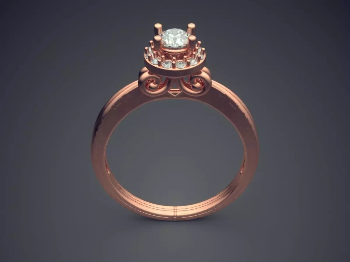 Ring R-2982 3D print model_2