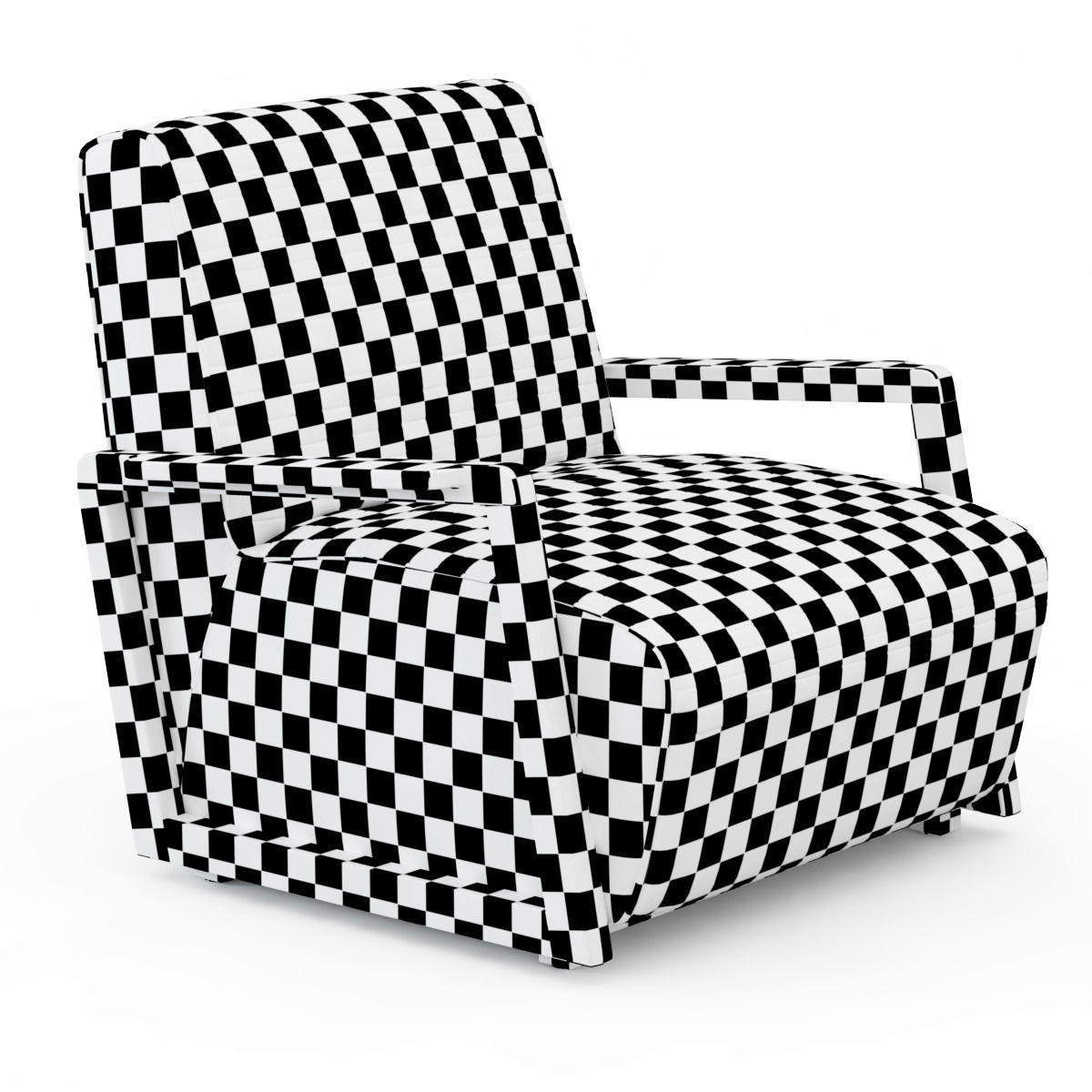 Armchair BERENICE 3D model_2