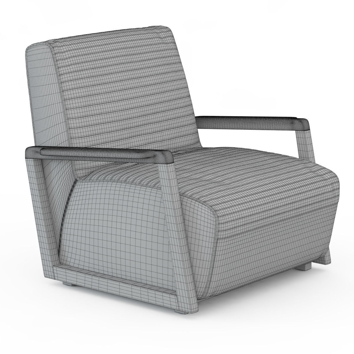 Armchair BERENICE 3D model_1