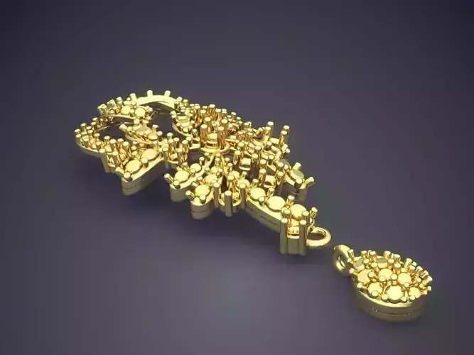 Pendant With Diamonds PS-681