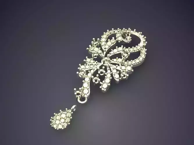 Pendant With Diamonds PS-681