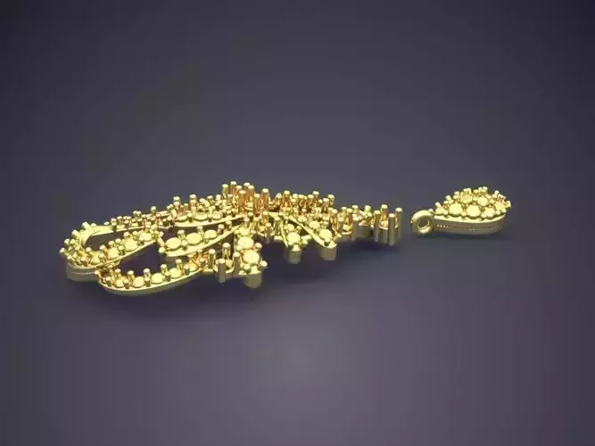 Pendant With Diamonds PS-681