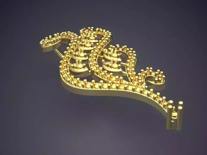 Pendant PS-52 3D print model