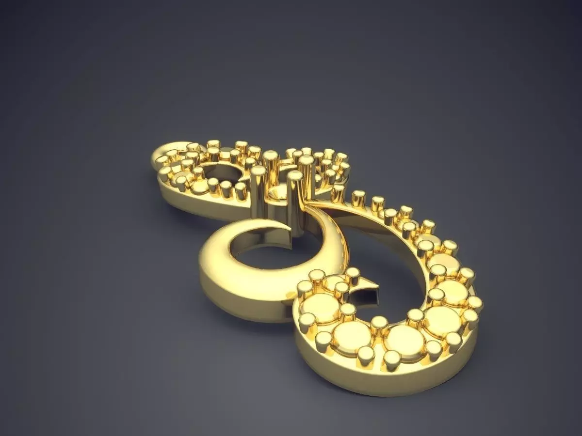 Pendant PS-118 3D print model_0