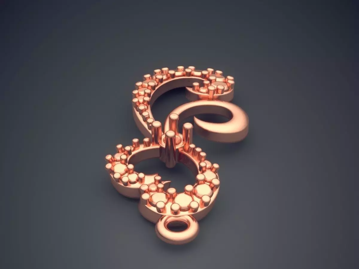 Pendant PS-118 3D print model_2