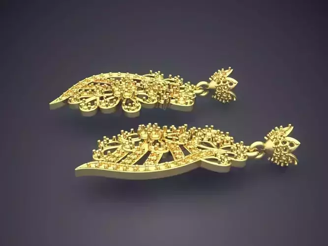 Very Detailed Luxury Earrings PE23