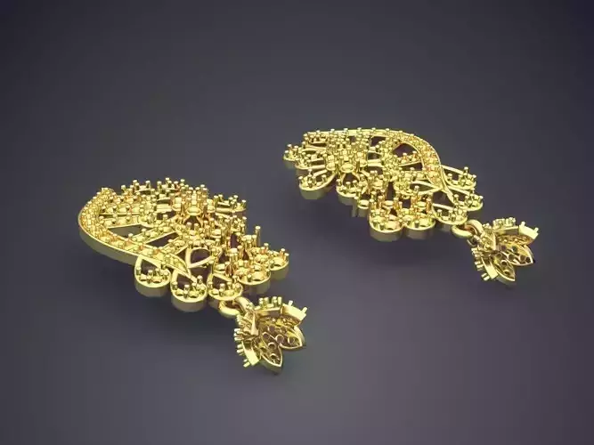 Very Detailed Luxury Earrings PE23