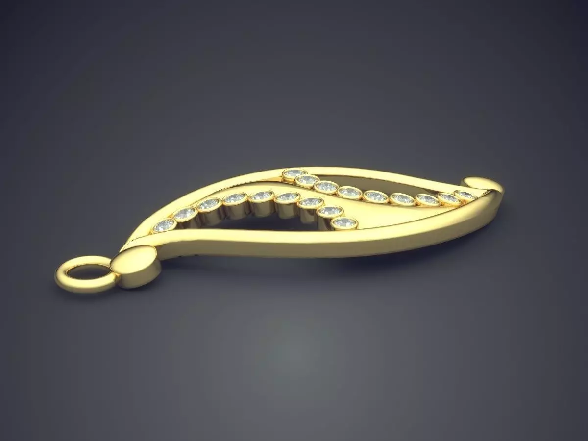 Pendant PD-31 3D print model_3