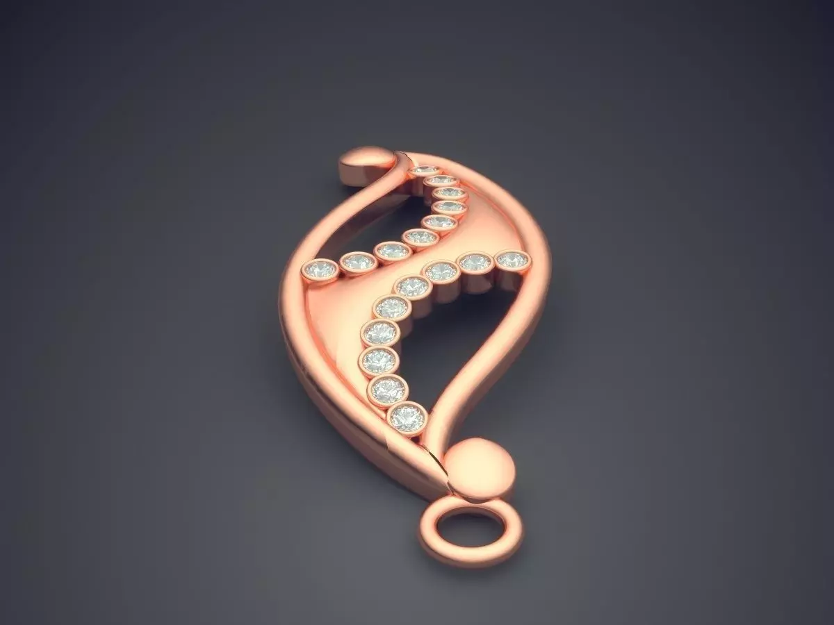 Pendant PD-31 3D print model_2