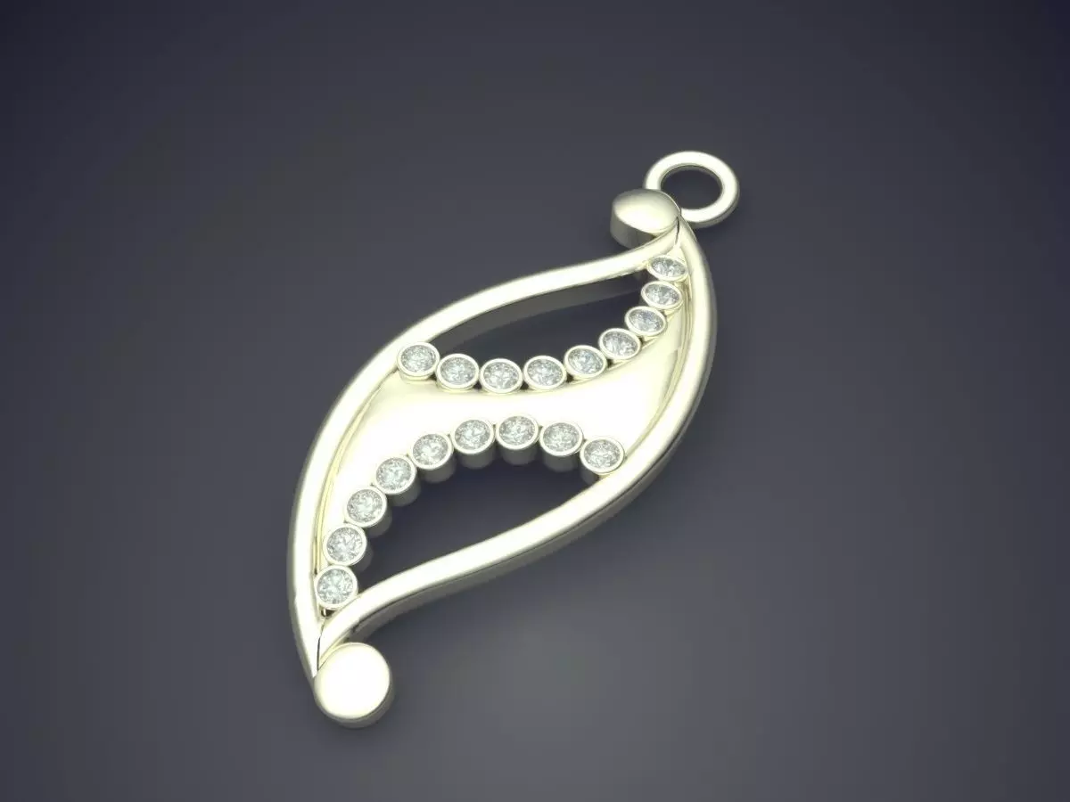 Pendant PD-31 3D print model_1