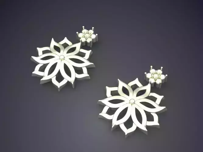 Star Shaped Earrings