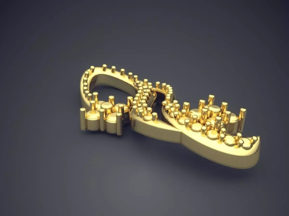 Pendant P16-1 3D print model_0